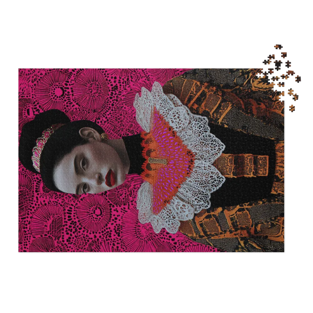 Modern Digital Portrait of Woman