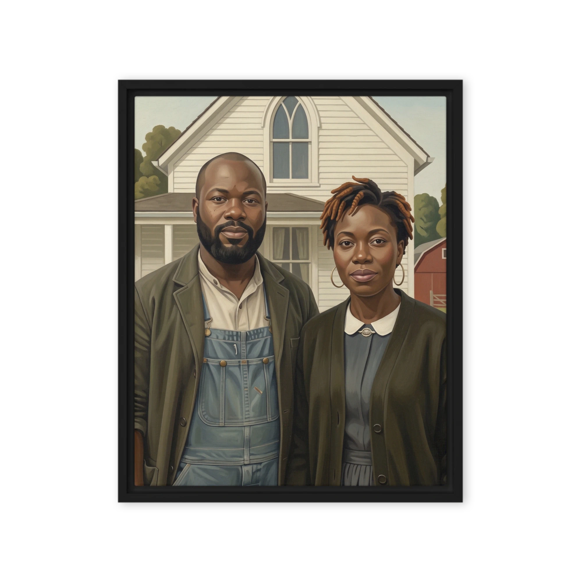 Family Portrait — American Gothic