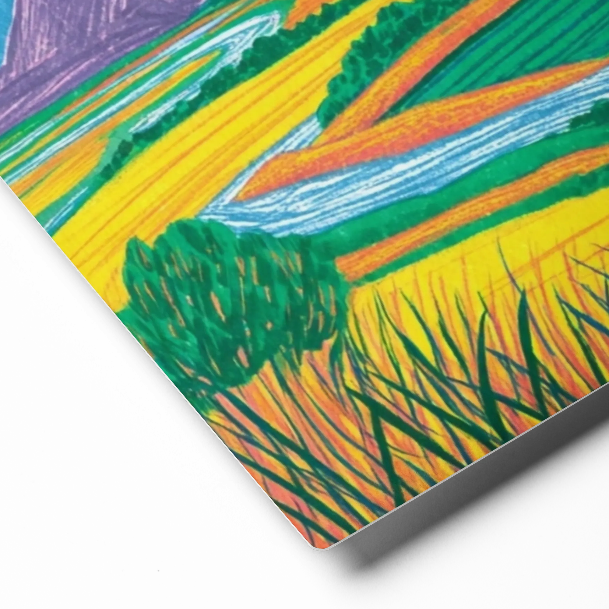 Emerald Slopes 
 Canvas | 24″x 24″