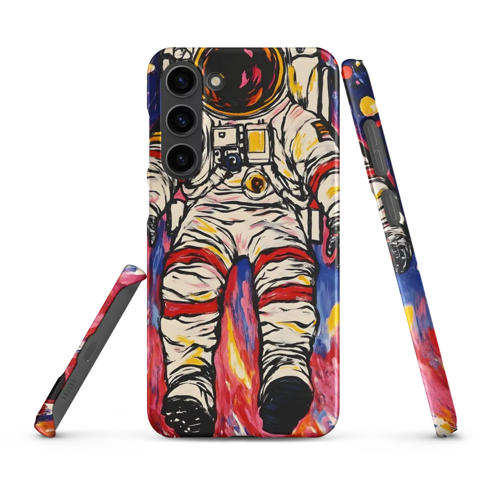Colorful Astronaut in Space | Phone Case