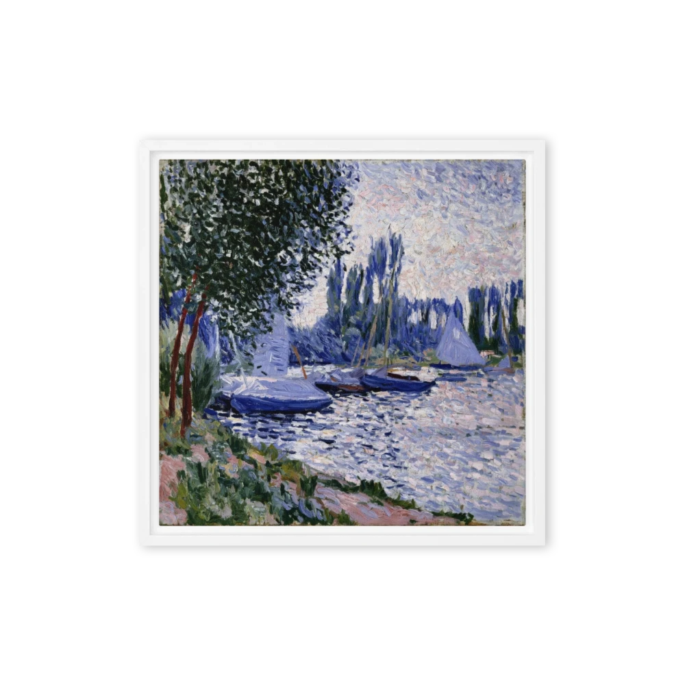 Sailboats on the River