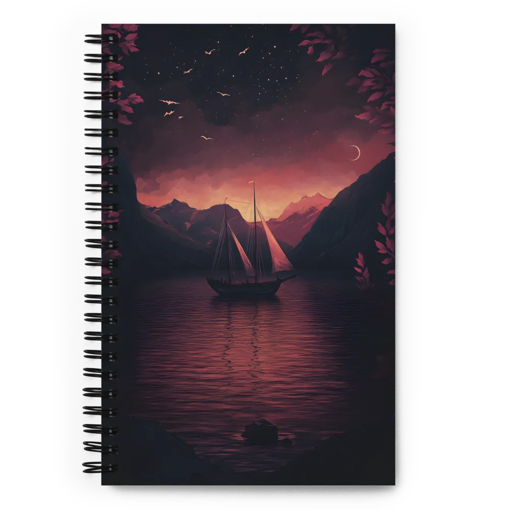 Twilight Voyage 
 Spiral Notebook | 140 pages