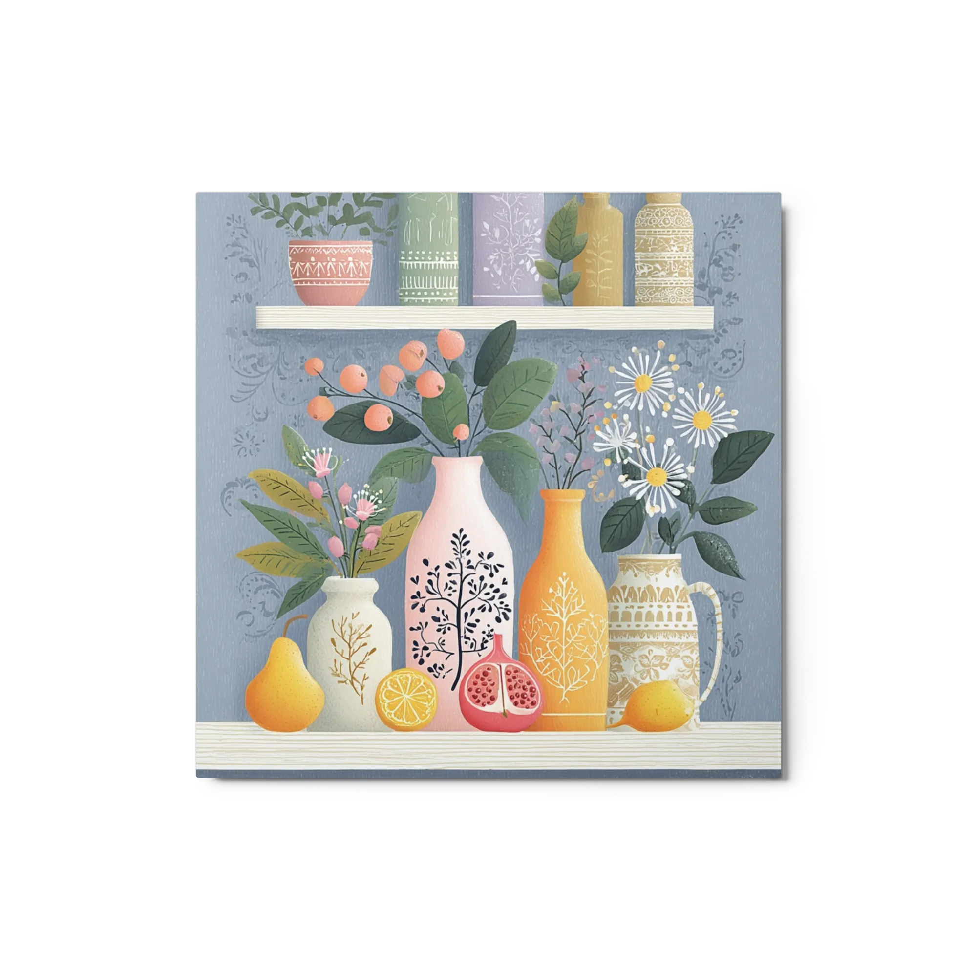 Earthenware and Botanical Still Life