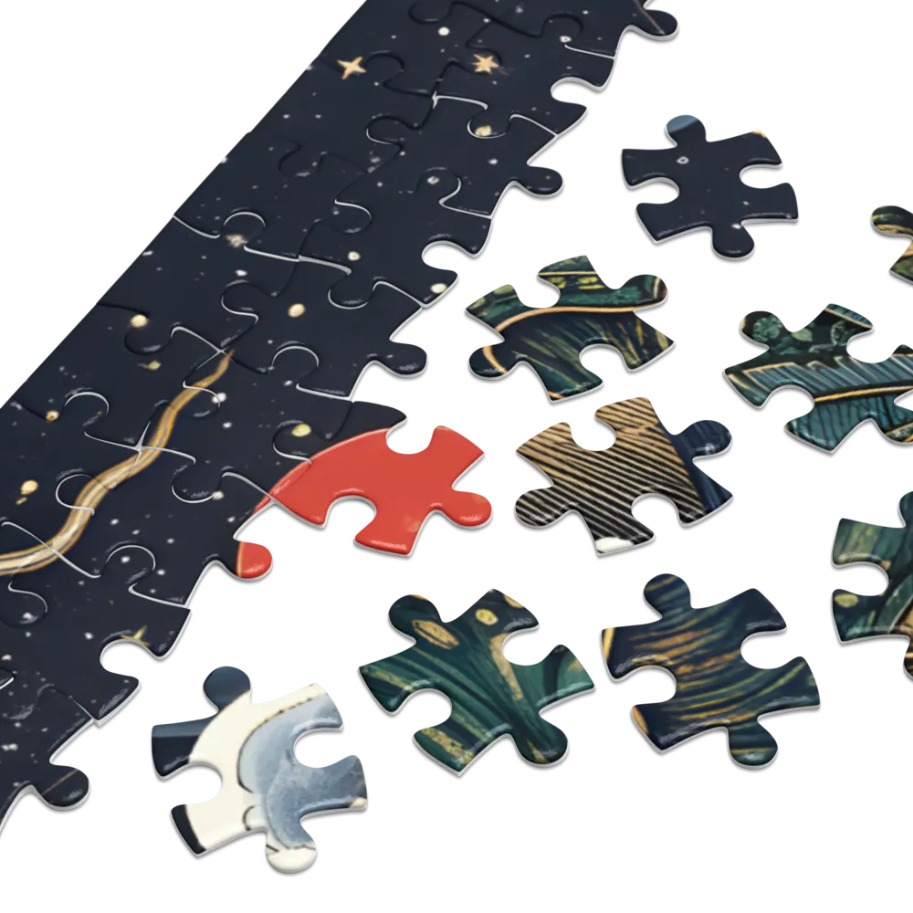 Starry Triceratops | Jigsaw Puzzles