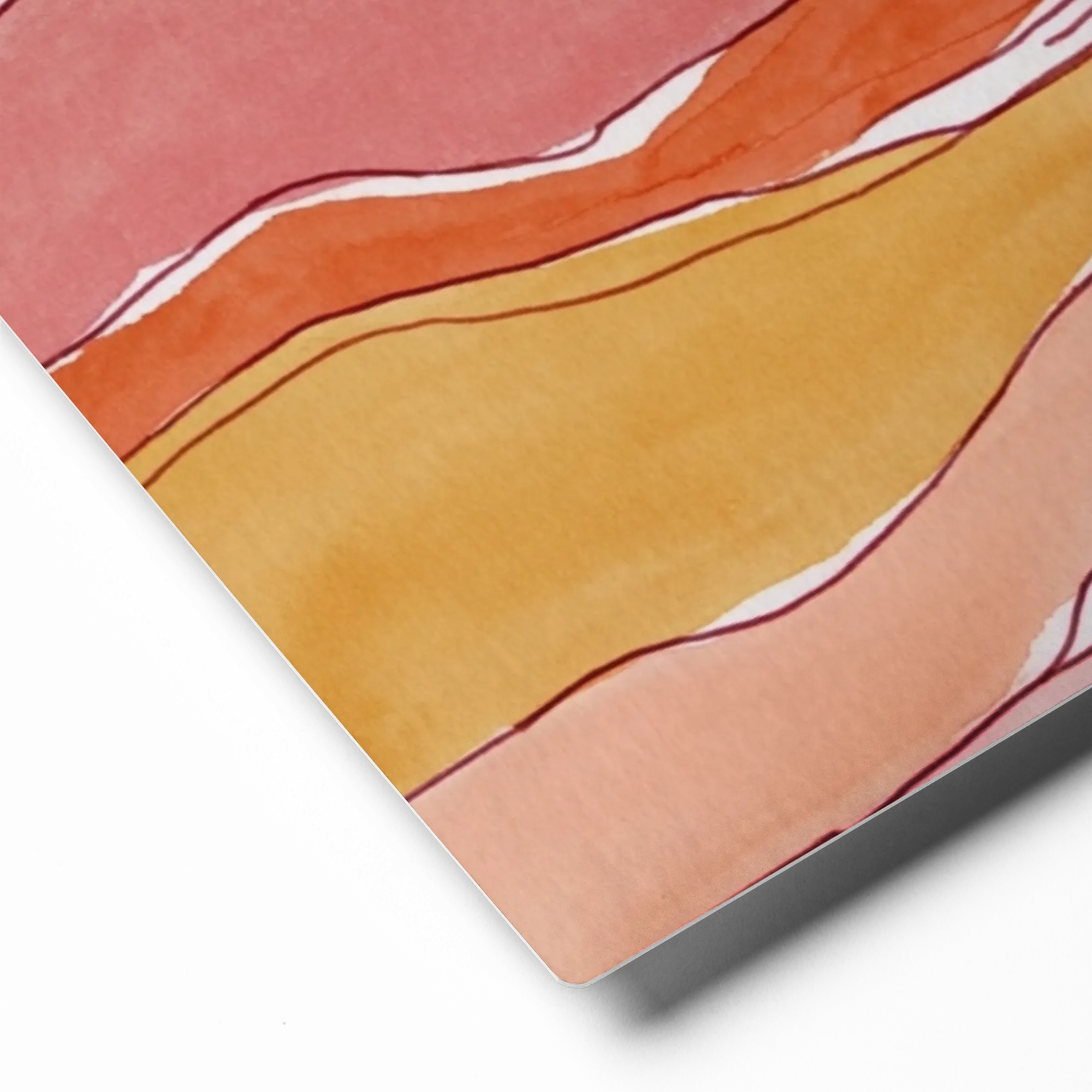 Terracotta Hills at Sunset | Art Print