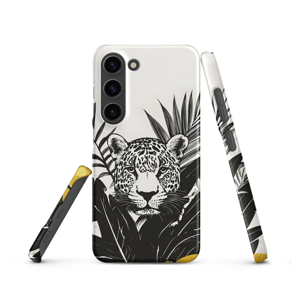 Leopard and Tropical Foliage | Phone Case