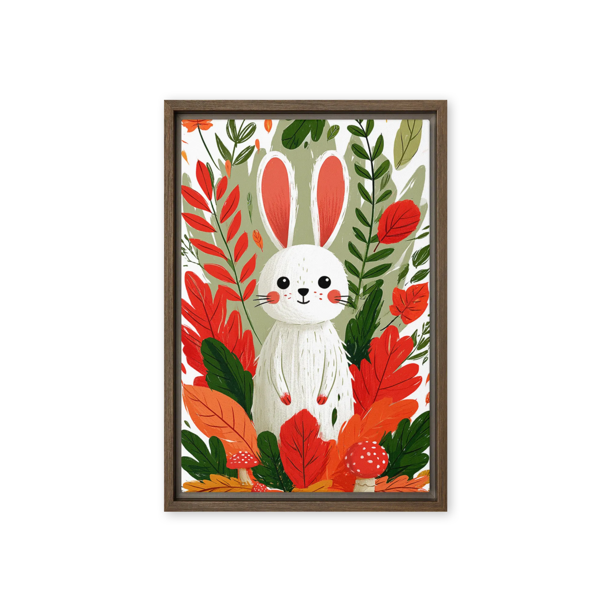 Cozy Woodland Folk Nursery Art — Snug & storied