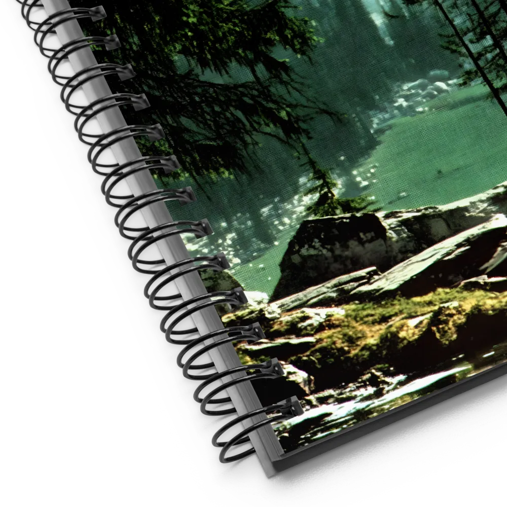 Alpine Lake Reflection 
 Spiral Notebook | 140 pages