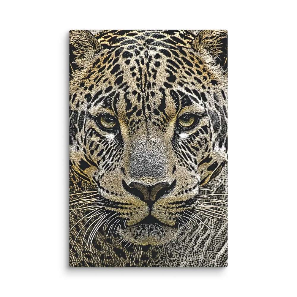 Intense Jaguar 
 Canvas | 32″x 48″