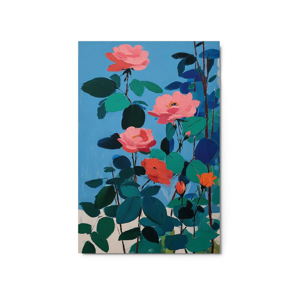 Azure Roses | Art Print