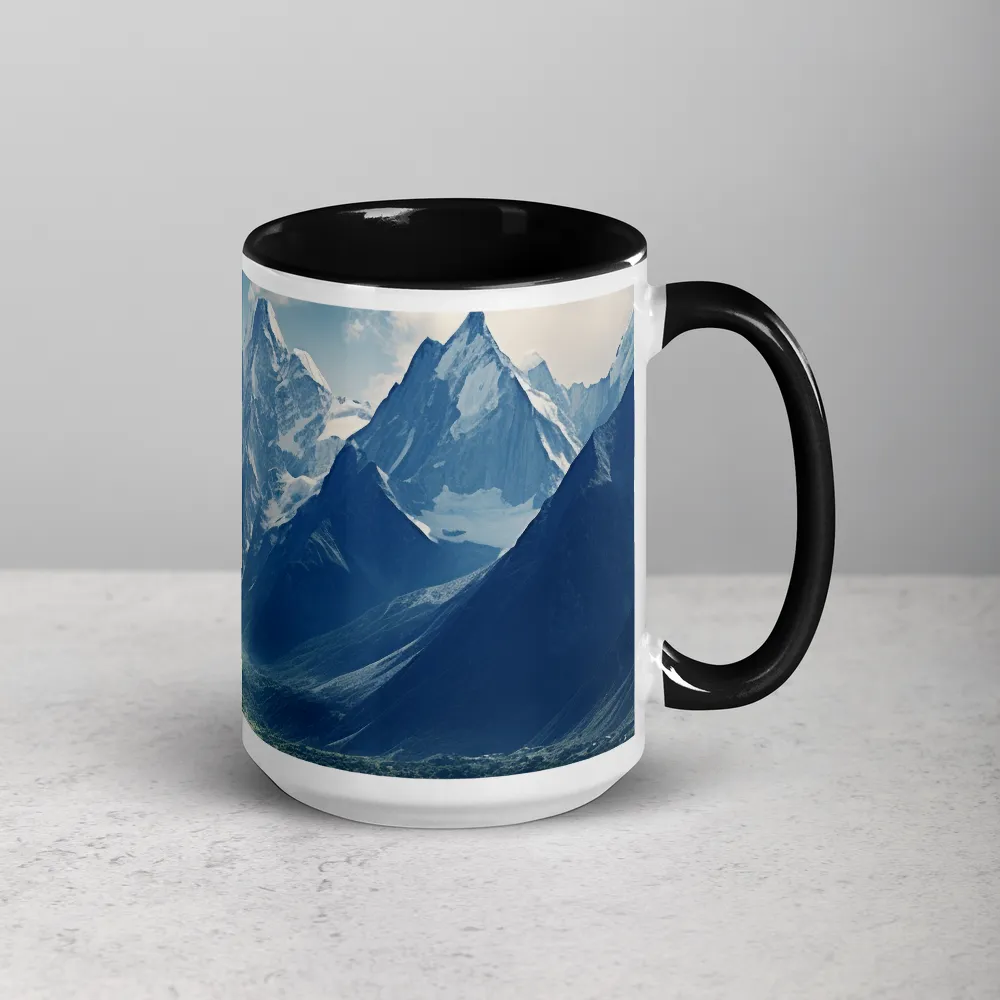 Majestic Serenity: A Landscape of Mountains and Rivers