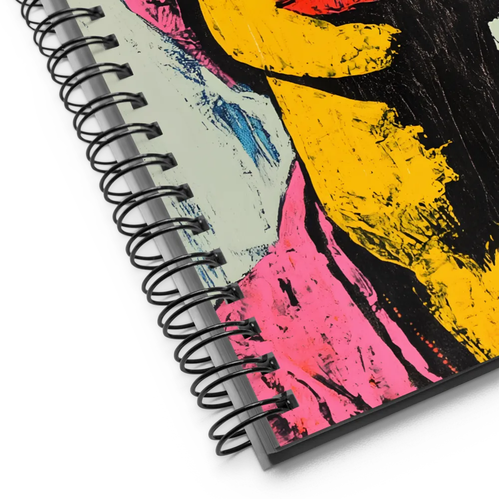 Floral Headwrap Portrait 
 Spiral Notebook | 140 pages