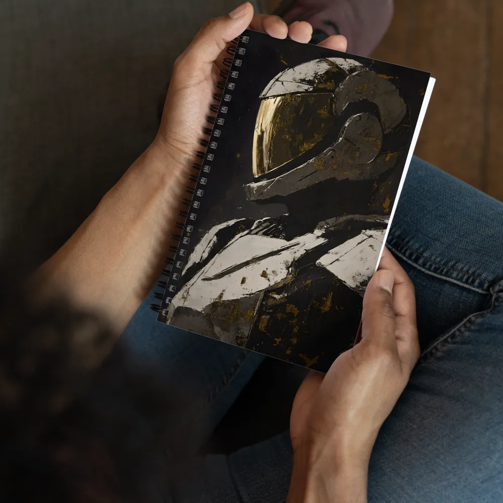 Golden Visor Sentinel 
 Spiral Notebook | 140 pages