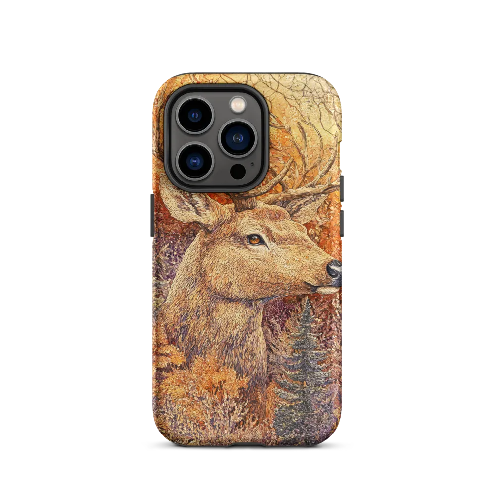 Autumn Stag Mosaic | Phone Case