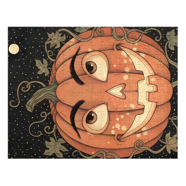 Moonlit Jack‑o'‑Lantern | Jigsaw Puzzles