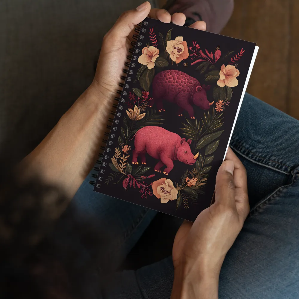 Guardians of the Night Garden 
 Spiral Notebook | 140 pages