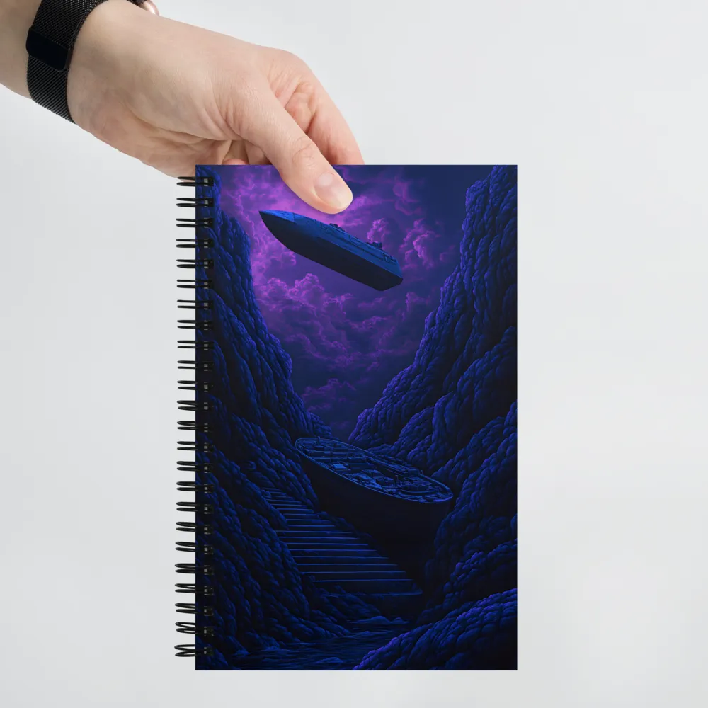 Echoes of the Deep Sky 
 Spiral Notebook | 140 pages