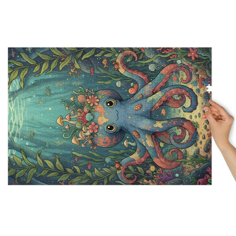Coral Crown Octopus | Jigsaw Puzzles