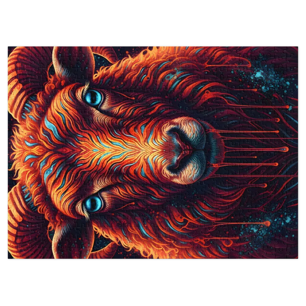 Luminous Ram | Jigsaw Puzzles