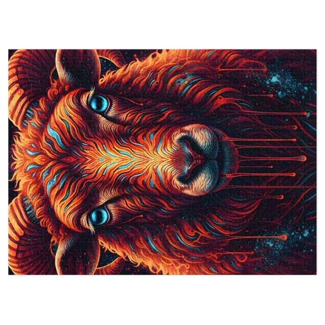 Luminous Ram | Jigsaw Puzzles