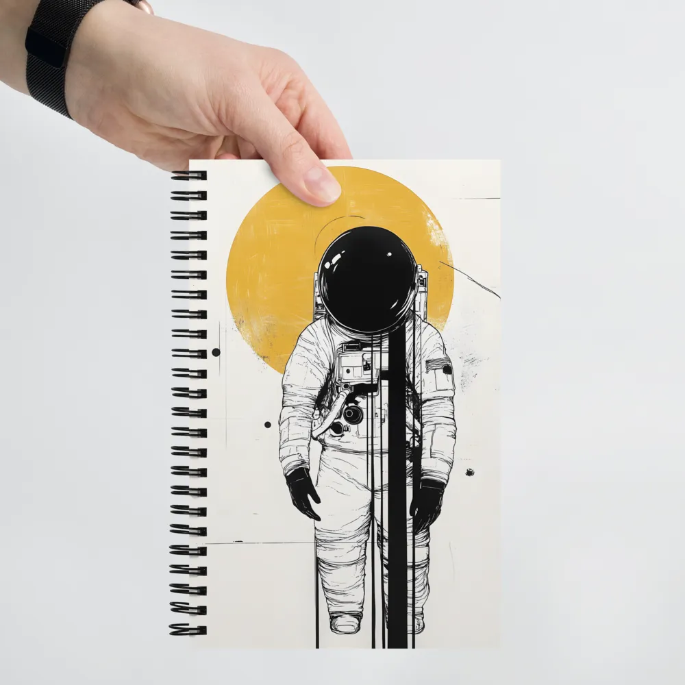 Cosmic Solitude 
 Spiral Notebook | 140 pages