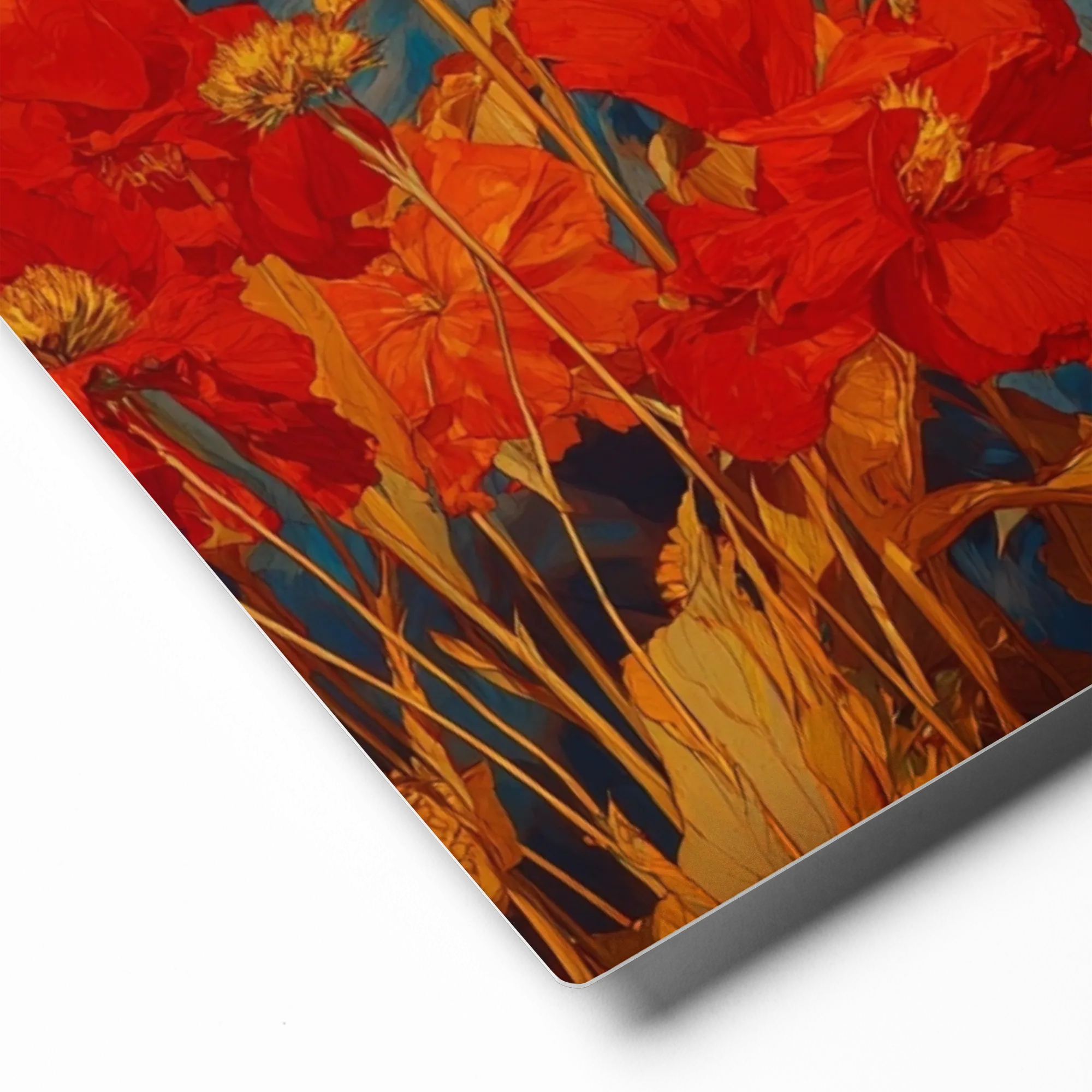 Panther in Golden Jungle | Art Print