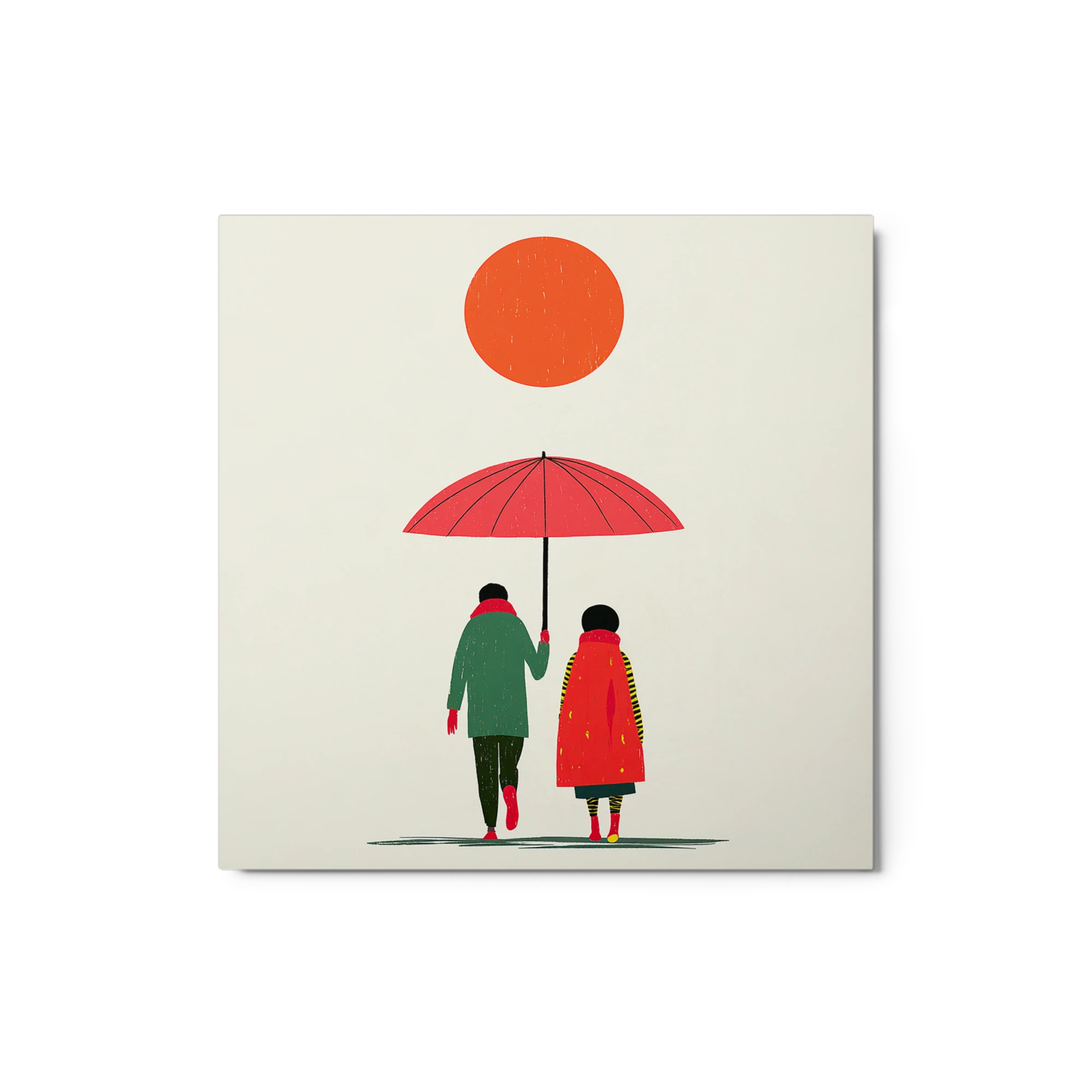 Walk Under the Red Sun
