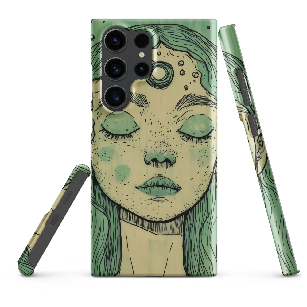 Serene Underwater Woman | Phone Case