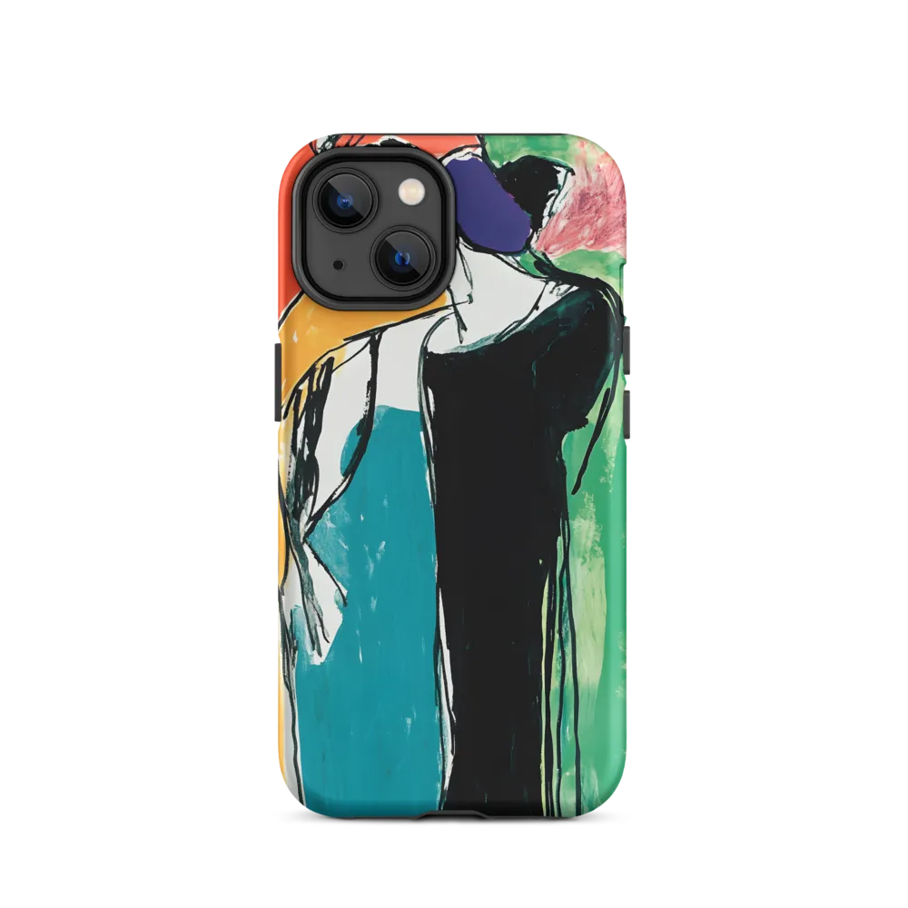 Expressionist Female Figure Painting | Phone Case