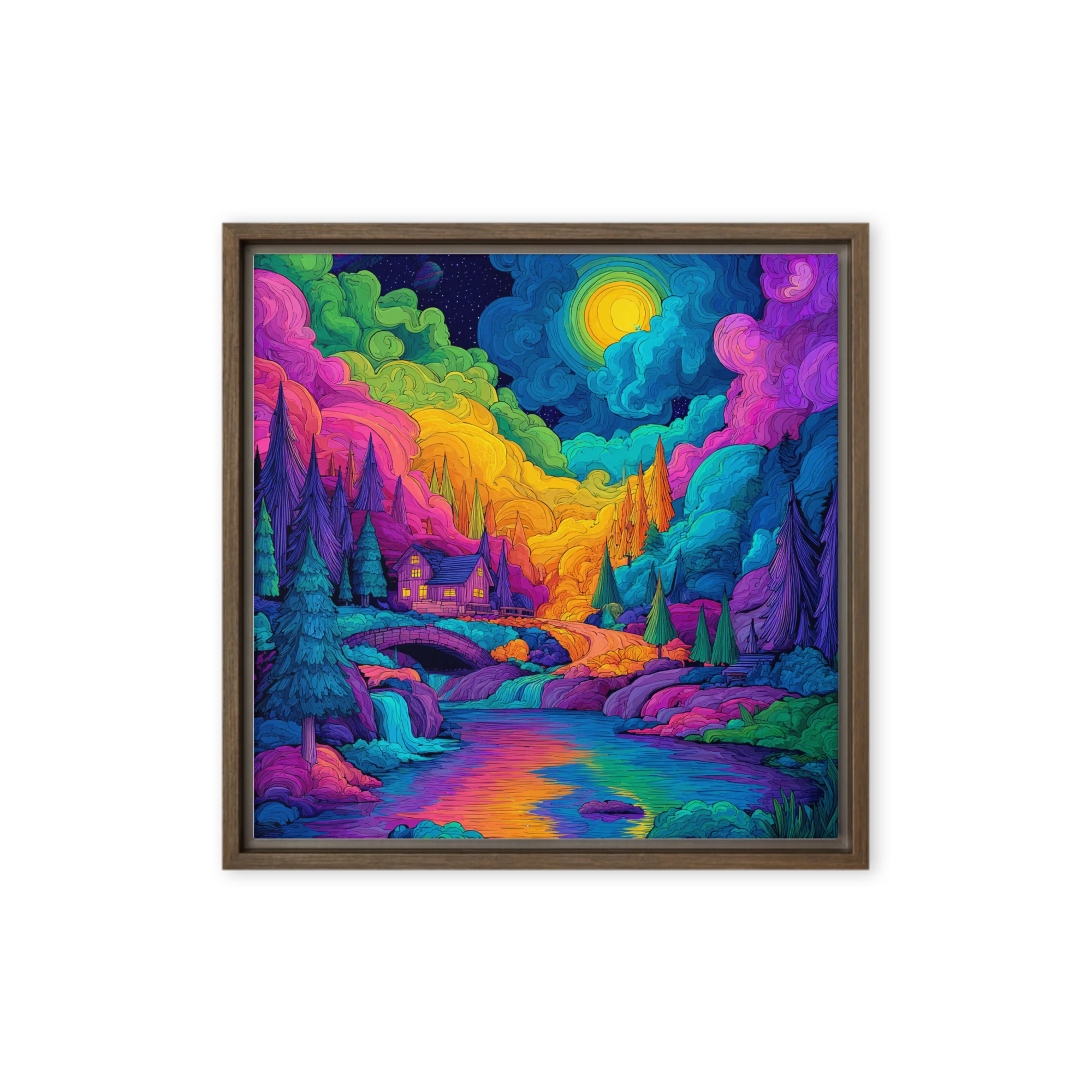 Psychedelic Cabin Haven