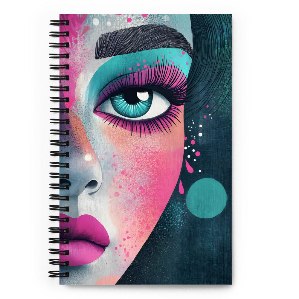 Pop Art Gaze 
 Spiral Notebook | 140 pages