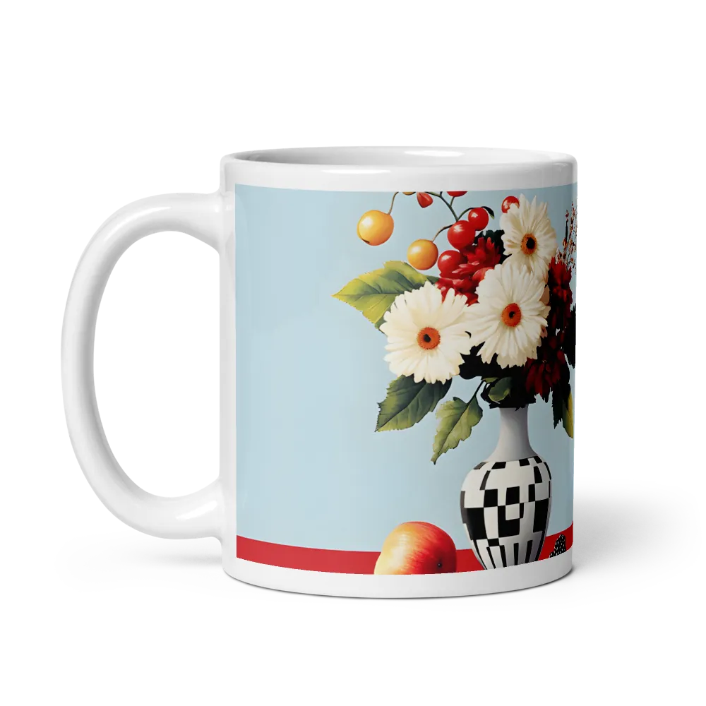 Floral Symphony: A Modern Still Life