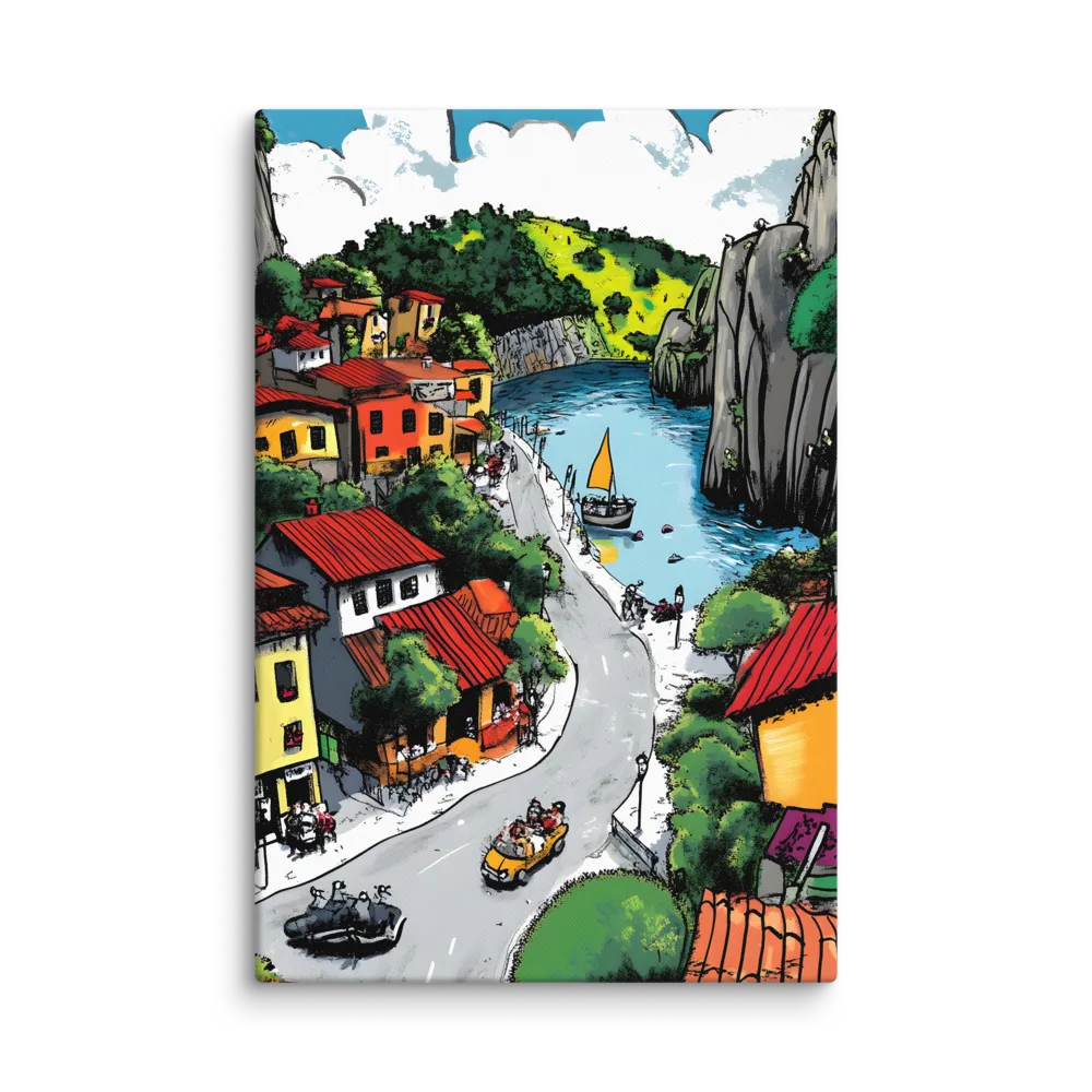 Coastal Roadsides 
 Canvas | 32″x 48″