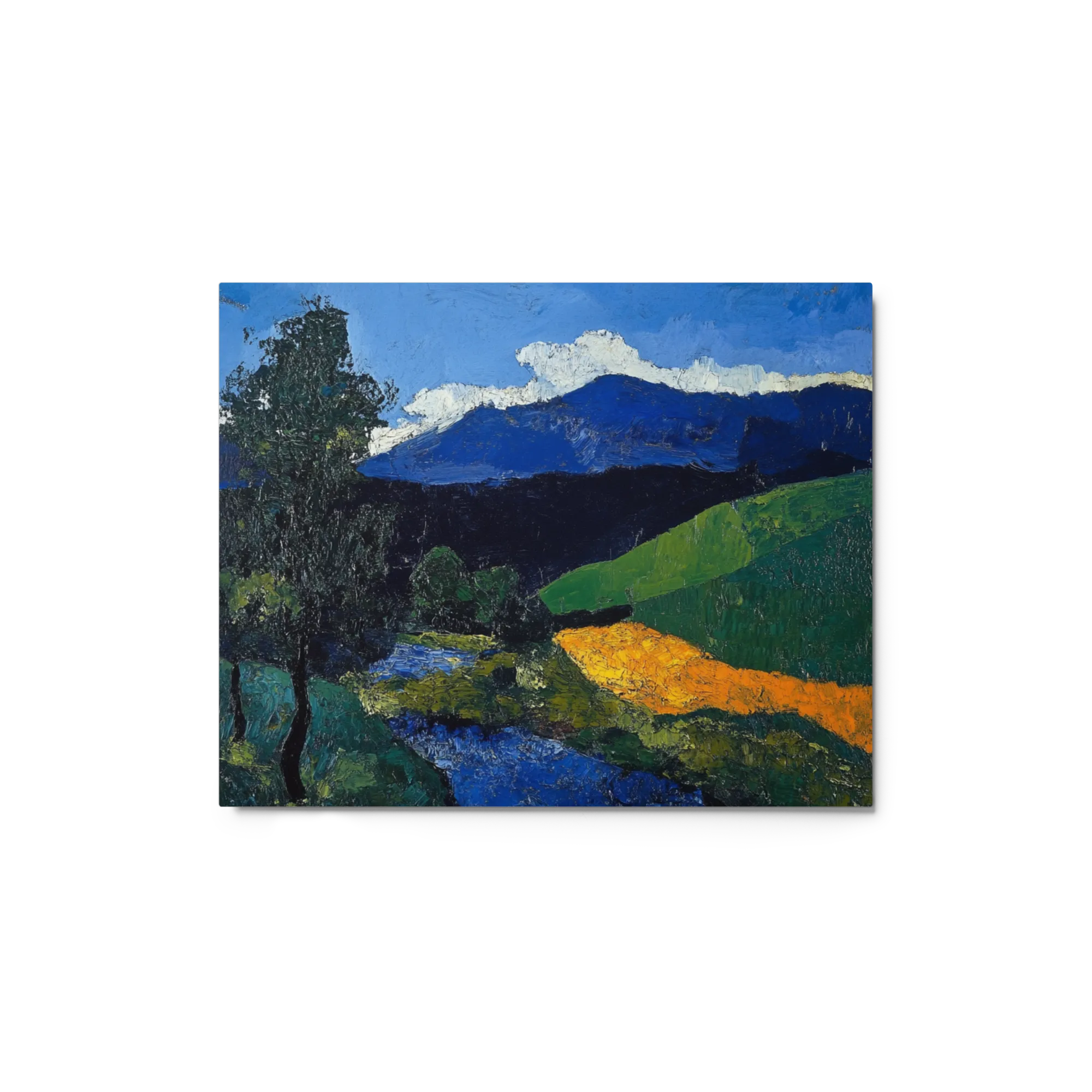 Alpine River Landscape