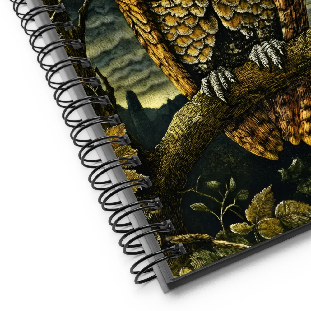 Nocturnal Wisdom 
 Spiral Notebook | 140 pages