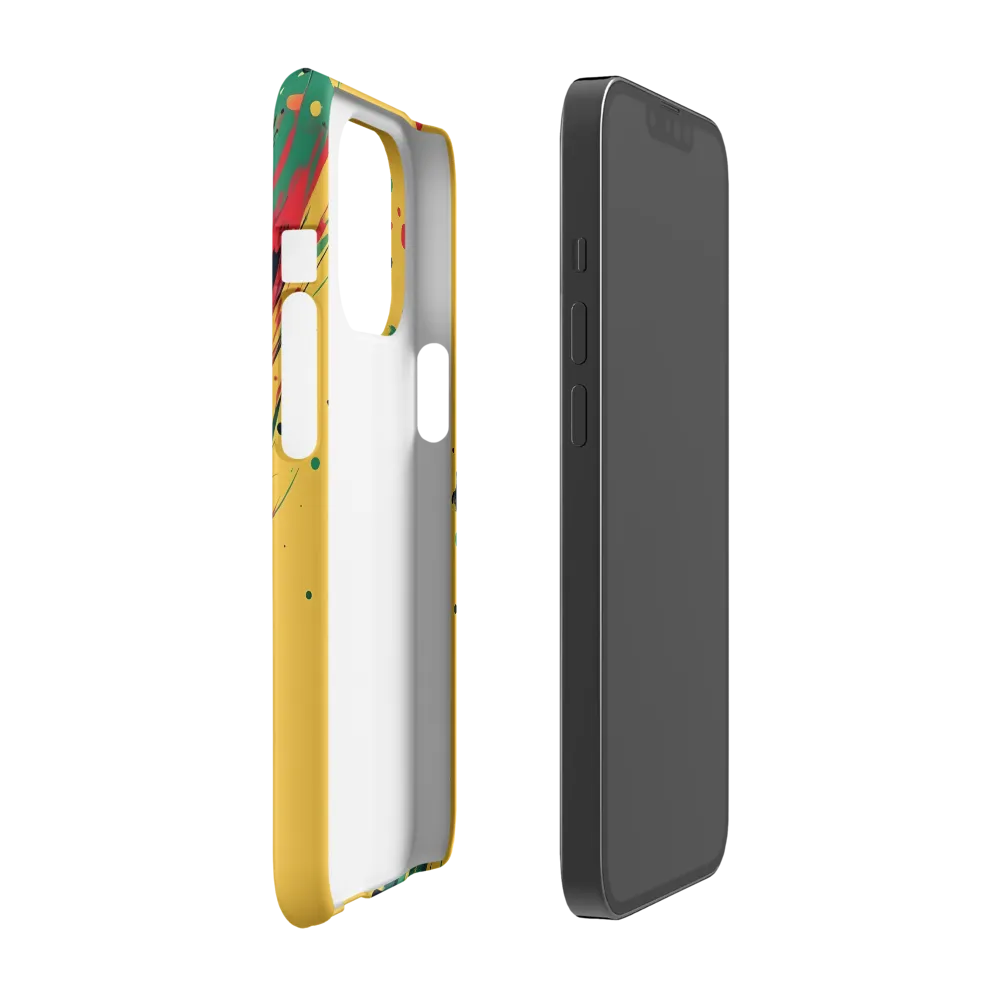 Stylized Astronaut in Color Splash | Phone Case