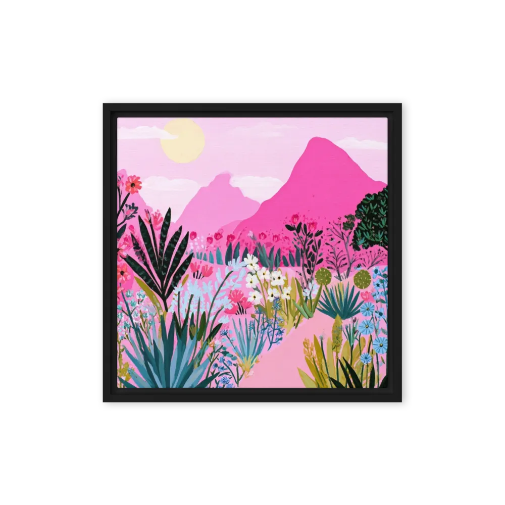 Pink Mountain Meadow | Art Print