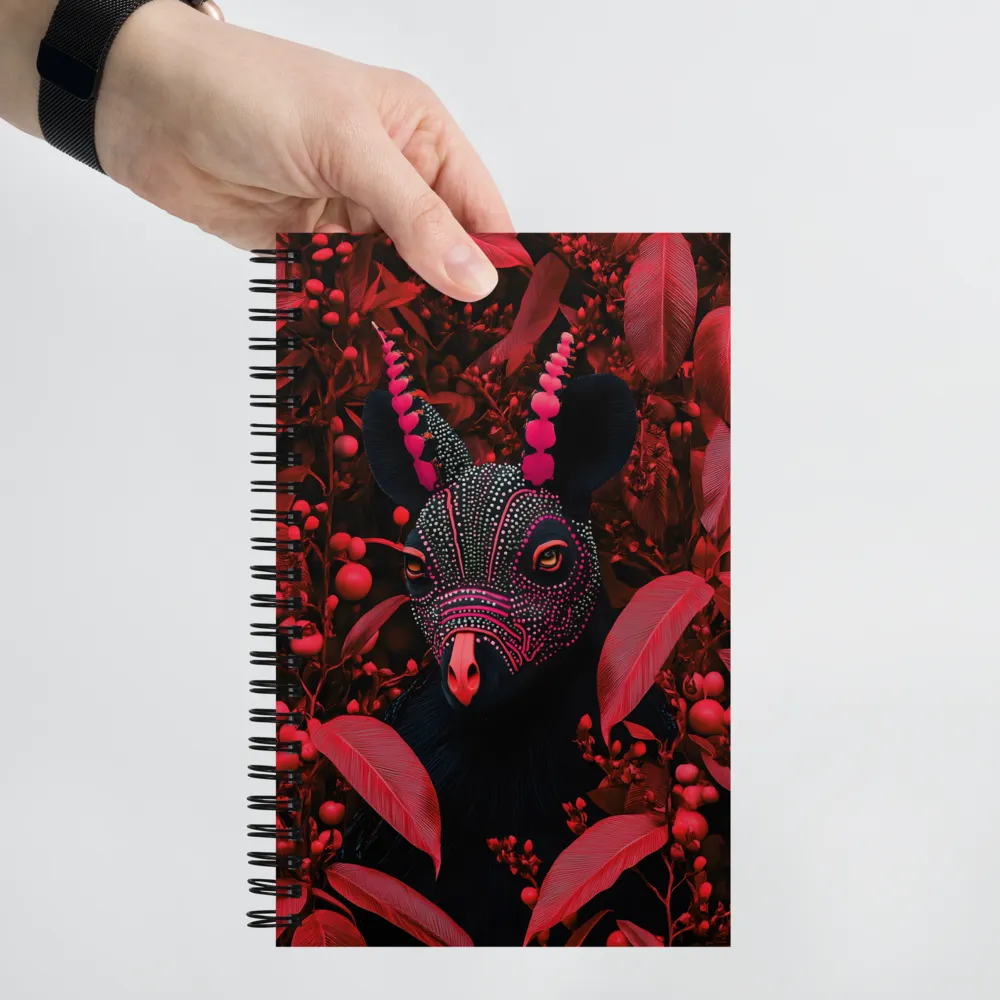 Mystical Antlered Vision 
 Spiral Notebook | 140 pages