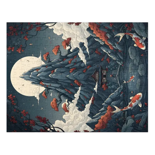 Night Ascent Ukiyo-e | Jigsaw Puzzles