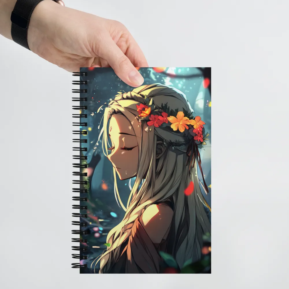 Forest Nymph's Reverie 
 Spiral Notebook | 140 pages