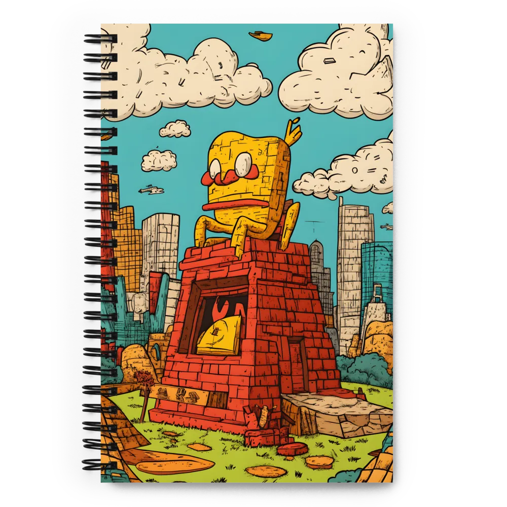Urban Duck Overlook 
 Spiral Notebook | 140 pages