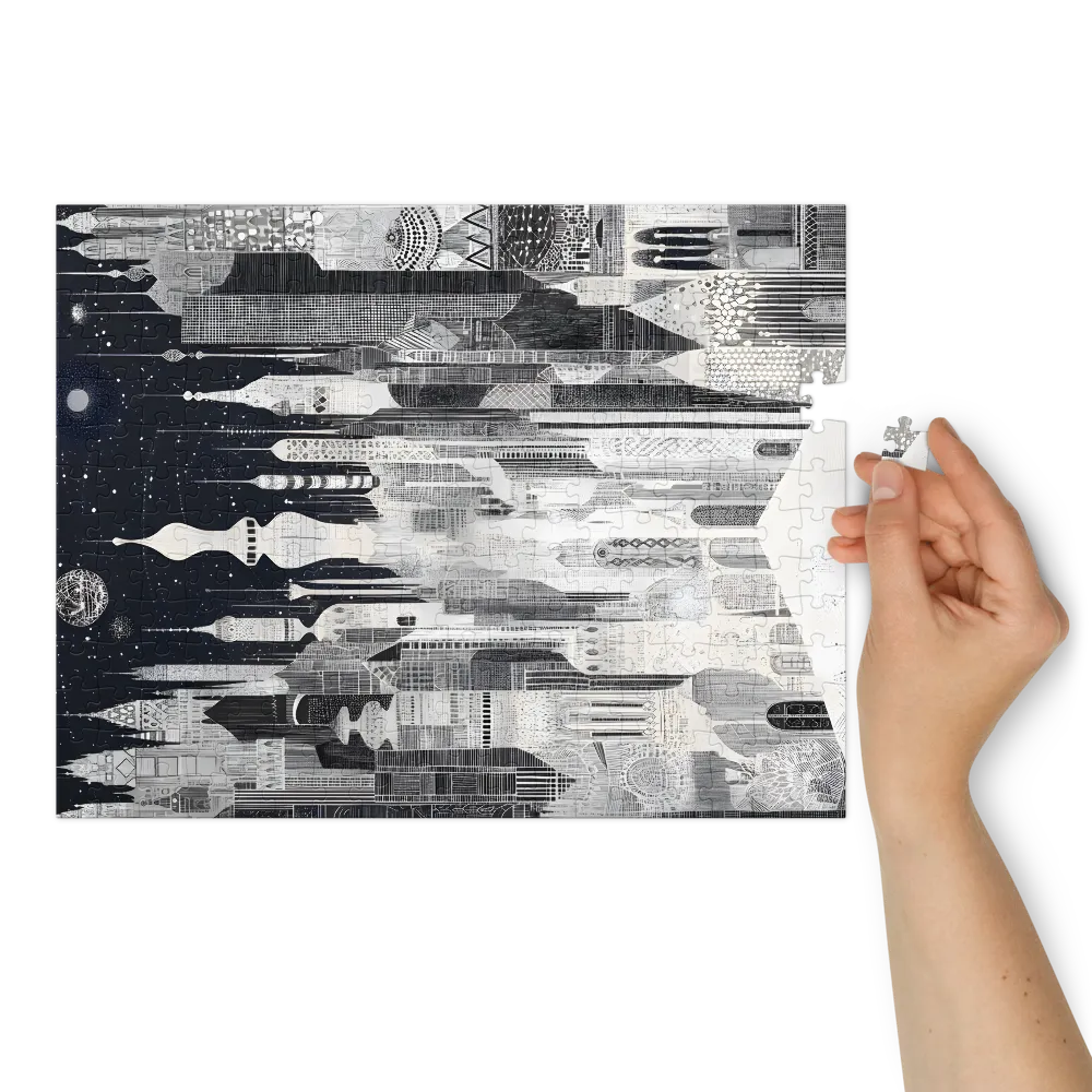 Nocturne of Spires | Jigsaw Puzzles