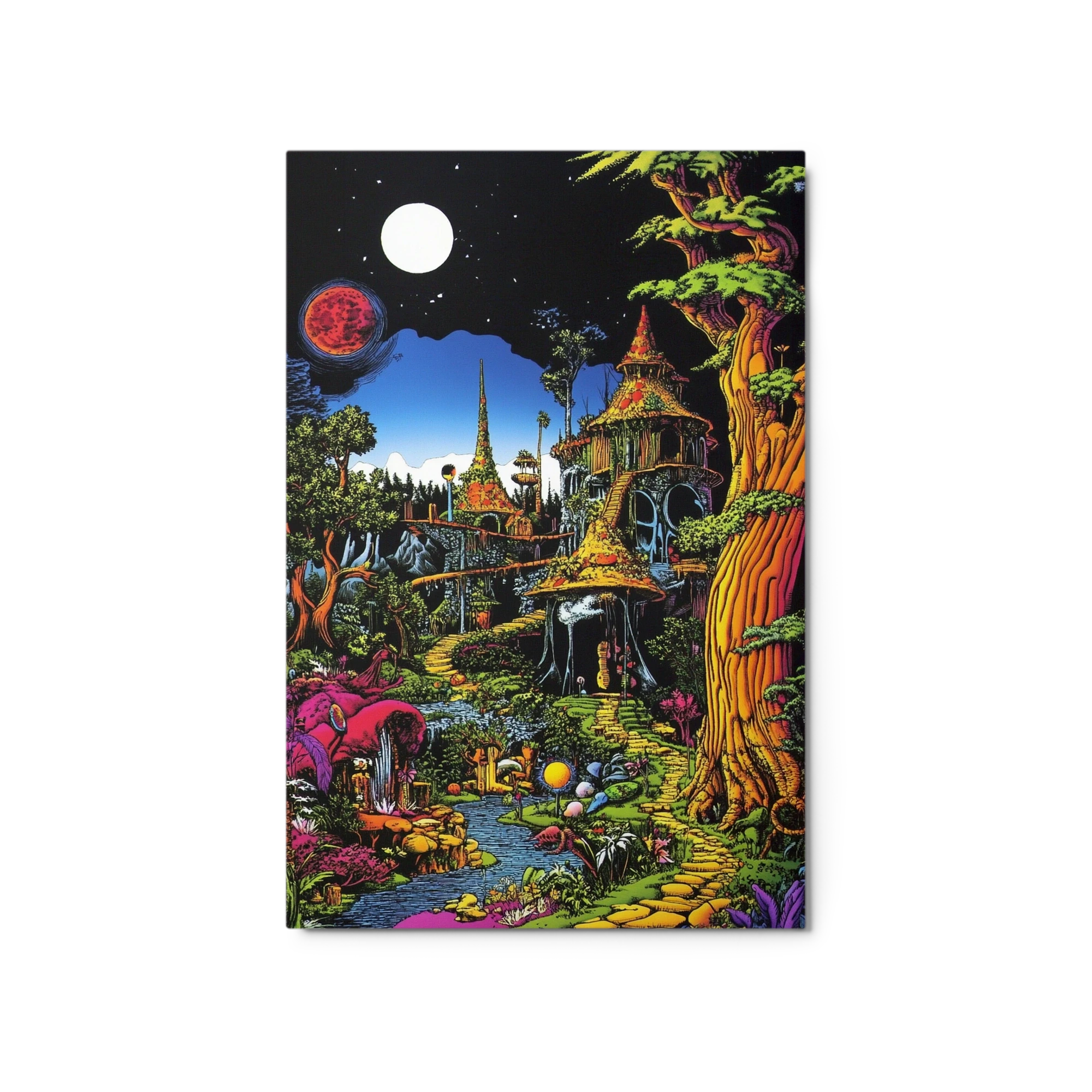 Vibrant Fantasy Landscape