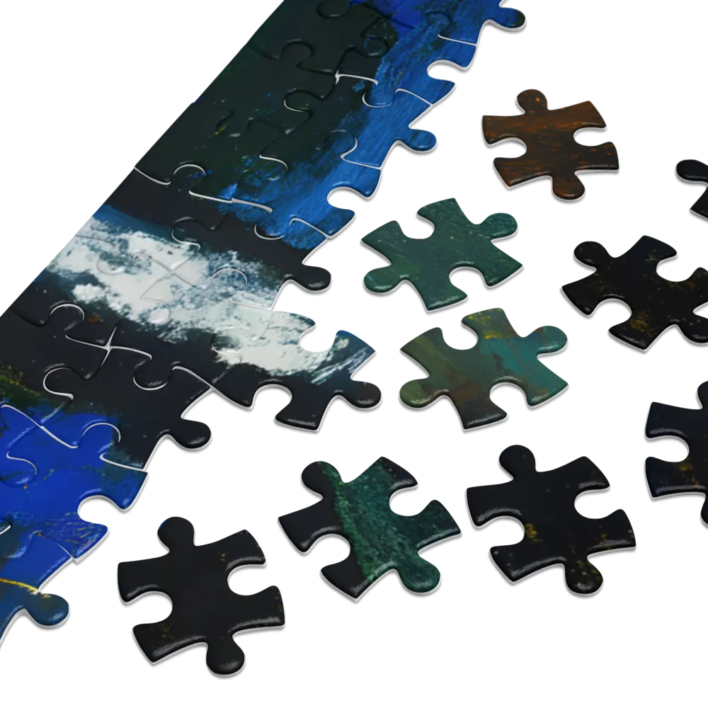 Expressionist Woman in Nature | Jigsaw Puzzle (252/520 pieces)