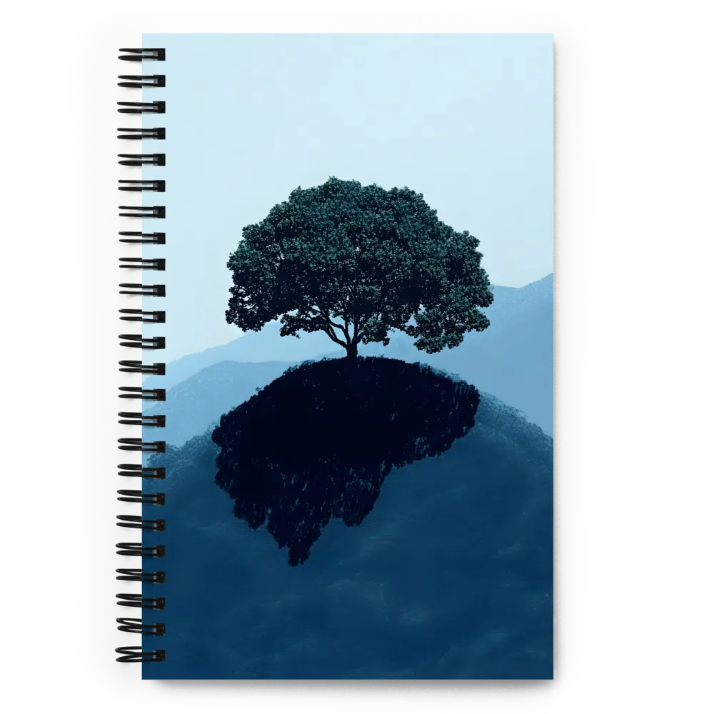 Solitude of the Hill 
 Spiral Notebook | 140 pages