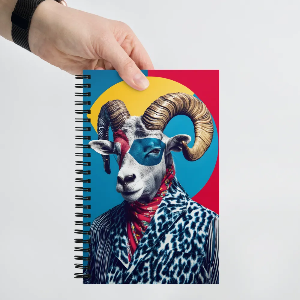 The Avant-Garde Ram 
 Spiral Notebook | 140 pages
