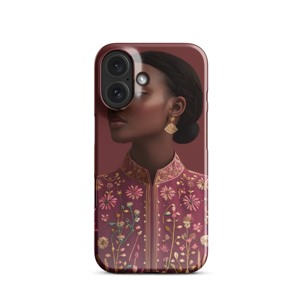 Regal Floral Embroidery 
 iPhone 11 Pro Max | Snap Case