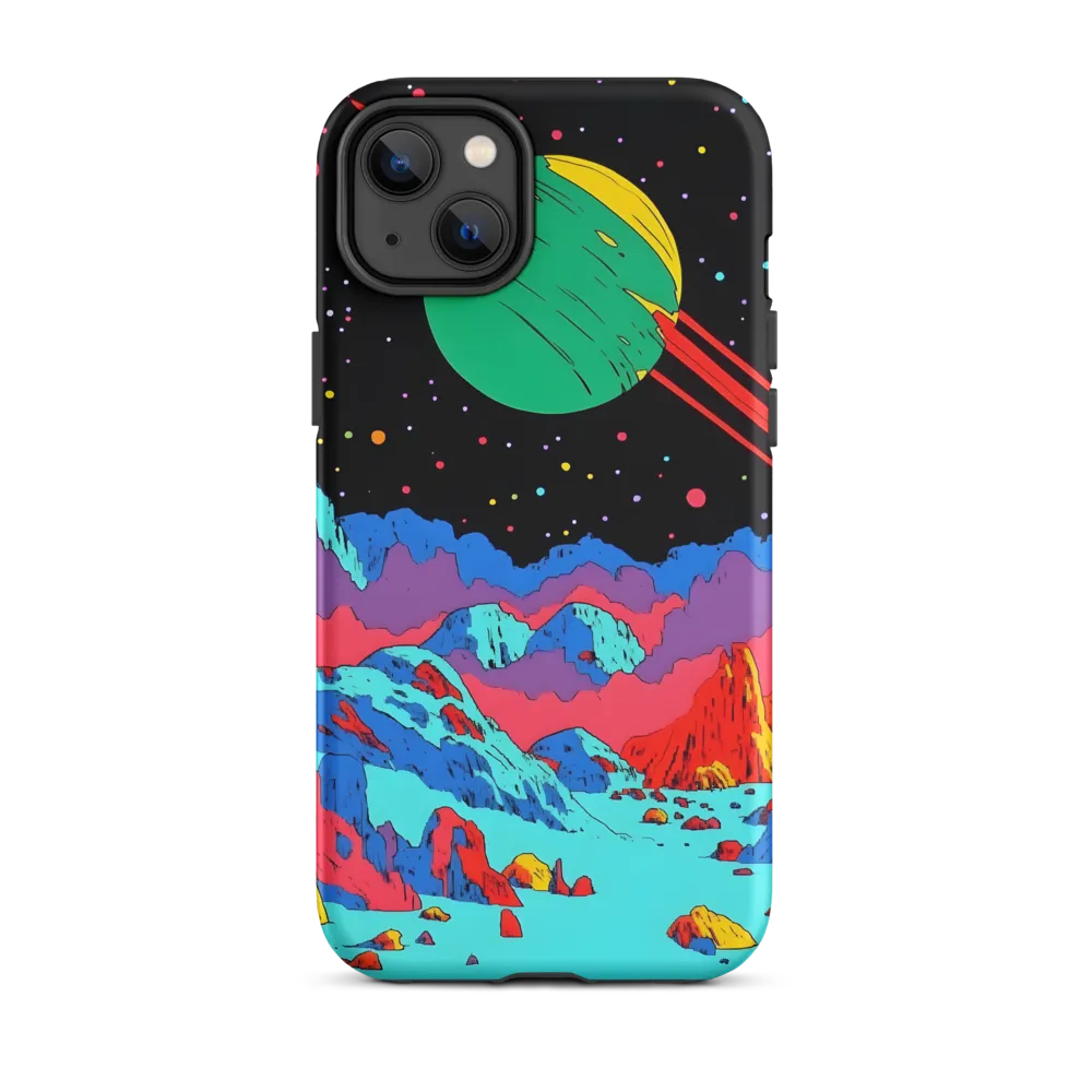 Surreal Colorful Planet Landscape | Phone Case