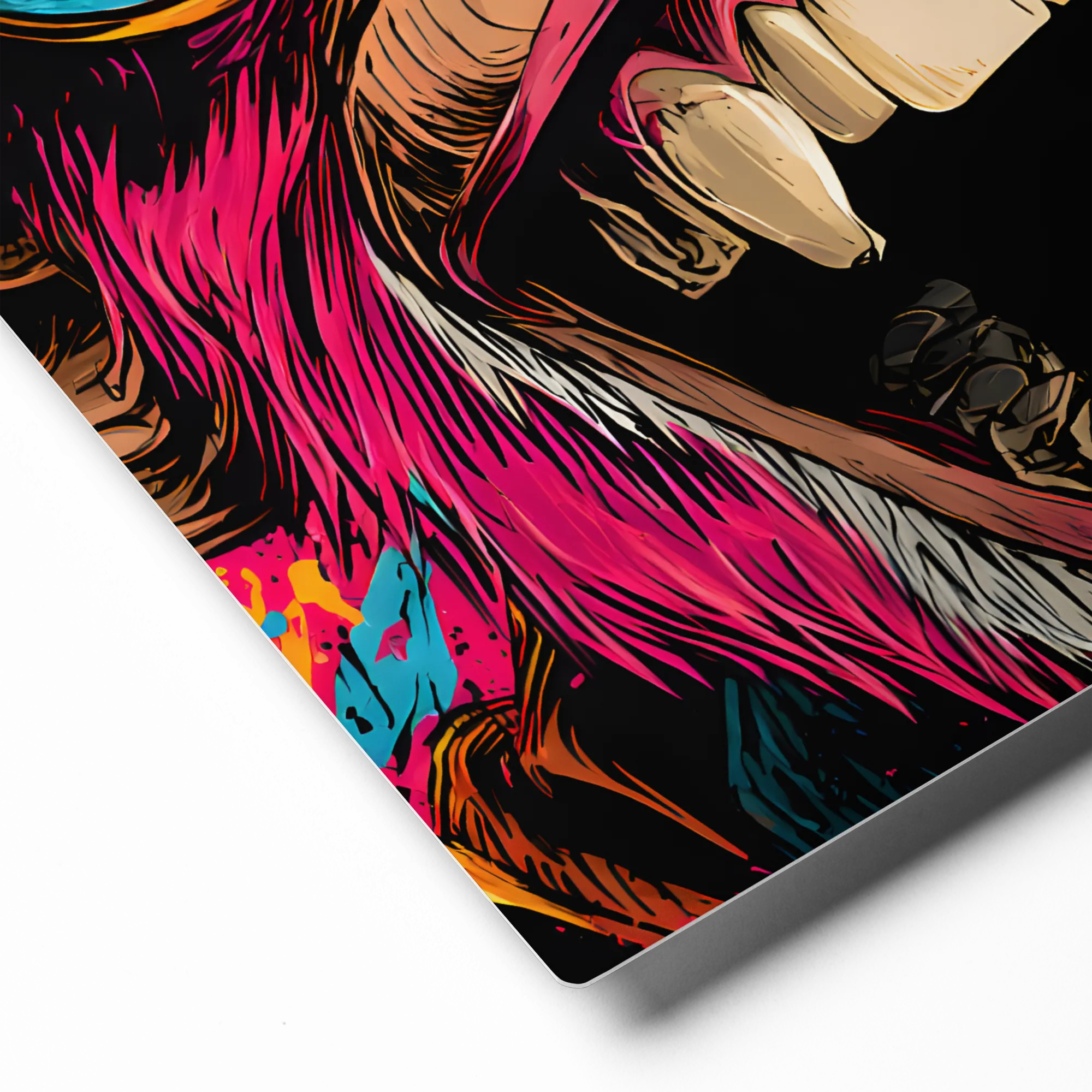 Laughing Chimp Graffiti 
 Canvas | 18″x 18″