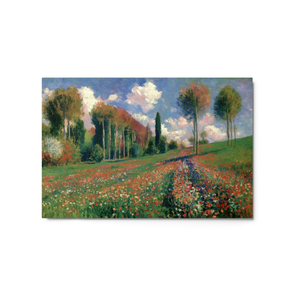 Impressionist Poppy Meadow